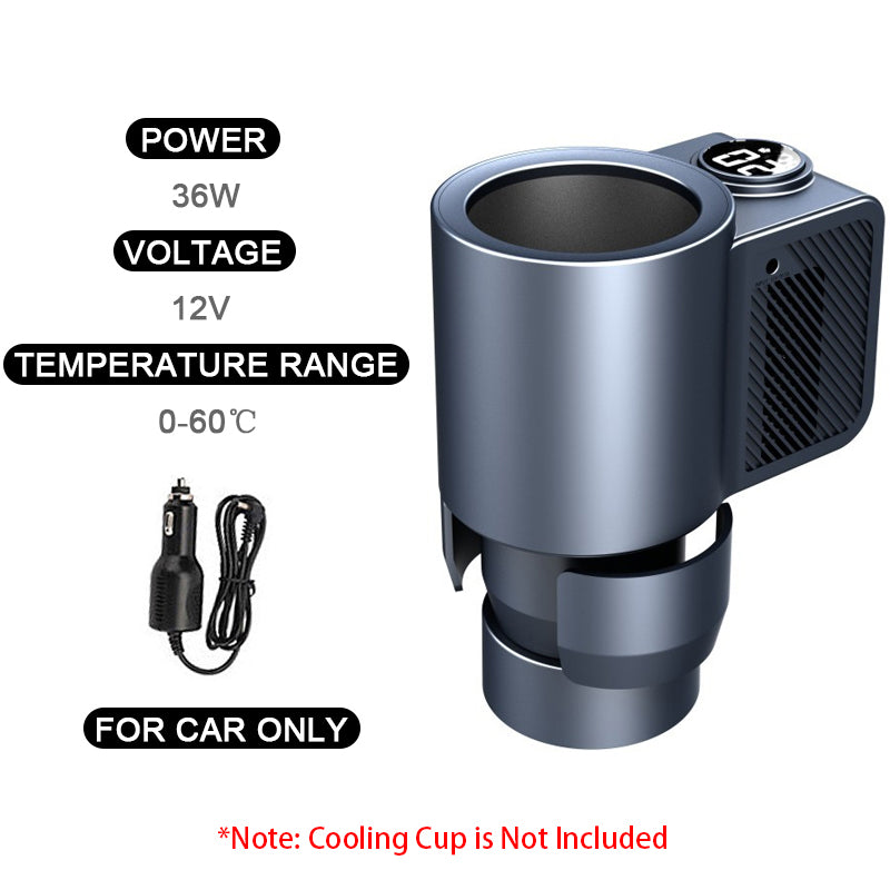 Buy Portable Heating Cooling Cup, 2 in 1 Smart Cooling Cup, Smart